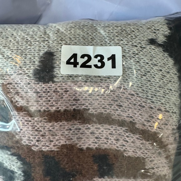 Lil Uzi Knit Sweater XS Graphic Cartoon Print Black White Y2K Streetwear - Picture 8 of 8